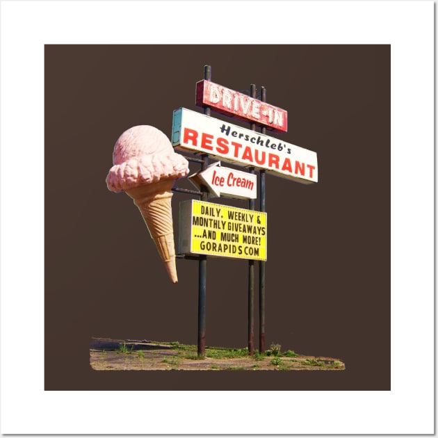 Herschleb's Ice Cream Wall Art by cheese_merchant